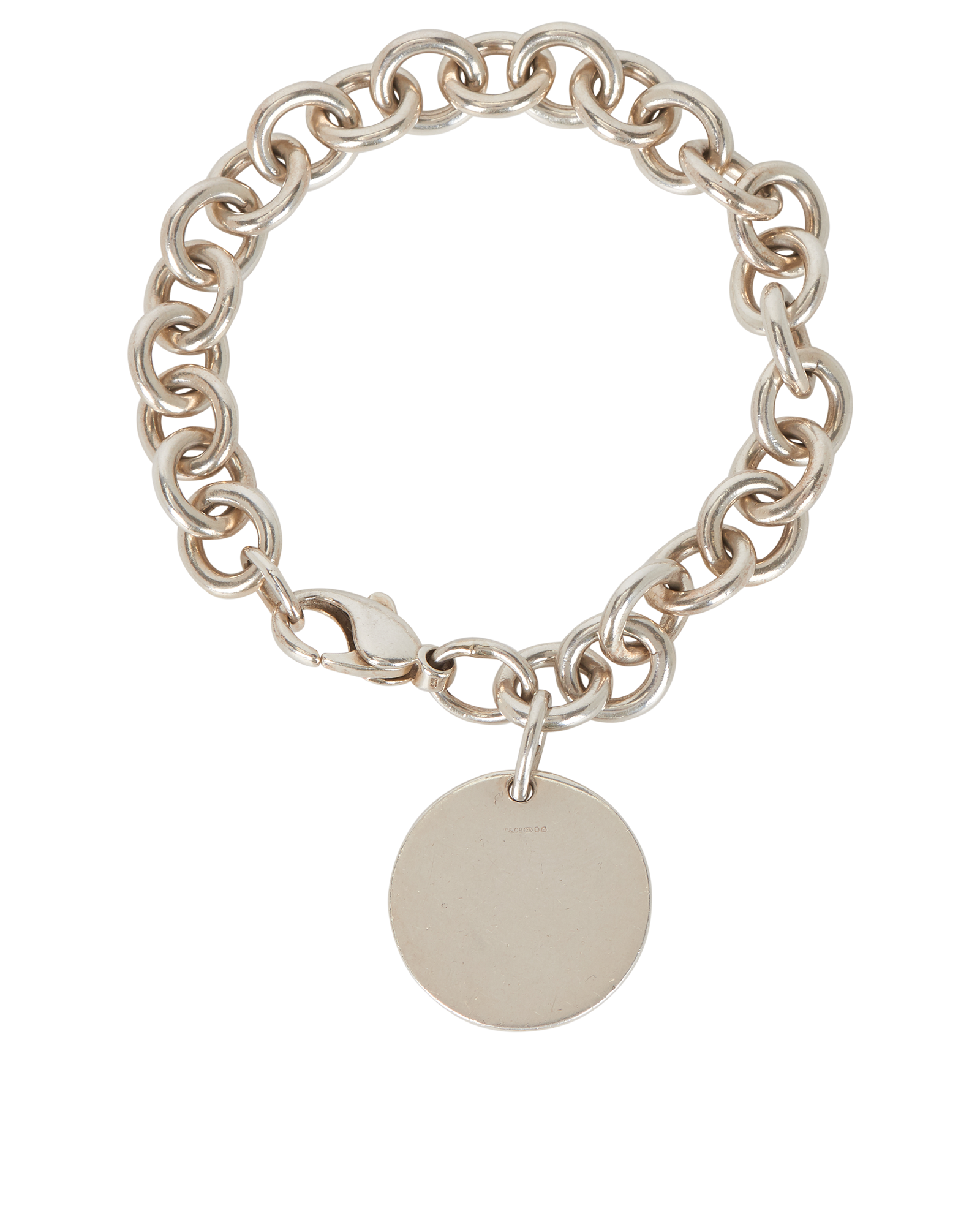 Tiffany Round Return To Tiffany Tag Link Bracelet