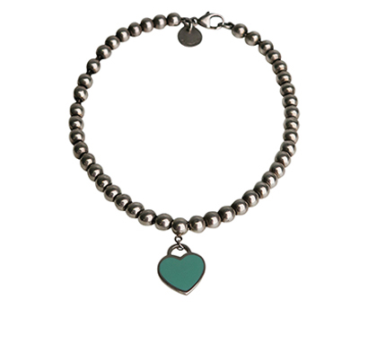 Tiffany & Co Elsa Peretti Open Heart Bracelet, front view