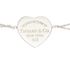Tiffany Heart Tag Double Chain Bracelet, other view