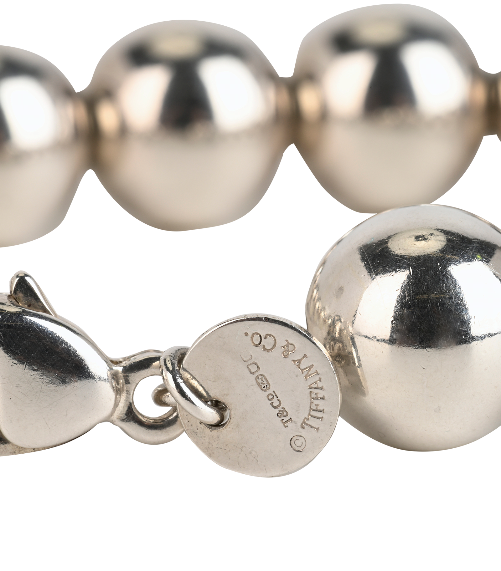 Tiffany HardWear Ball Bracelet, &pound;375, Jewellery, Silver, Sterling Silver, Other view