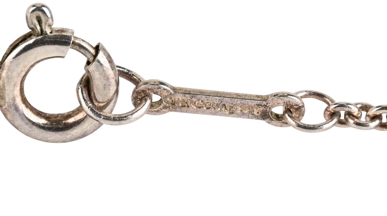 Tiffany Loving Heart Bracelet, &pound;140, Jewellery, Silver, Sterling Silver, Other view