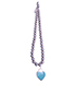 Tiffany Return To Tiffany Mini Heart Tag Beaded Bracelet, front view