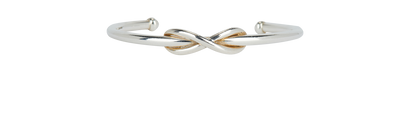 Tiffany & Co Infinity Cuff Bracelet, front view
