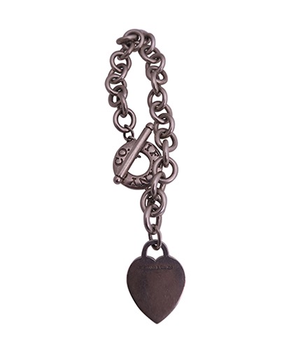 Heart and Toggle Bracelet, front view