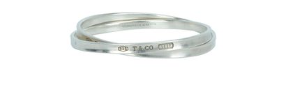 Tiffany 1837 Double Interlocking Bangles, front view