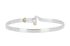 Tiffany Hook & Eye Bangle, back view