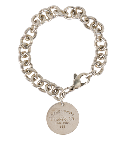 Tiffany Round Tag Bracelet, front view