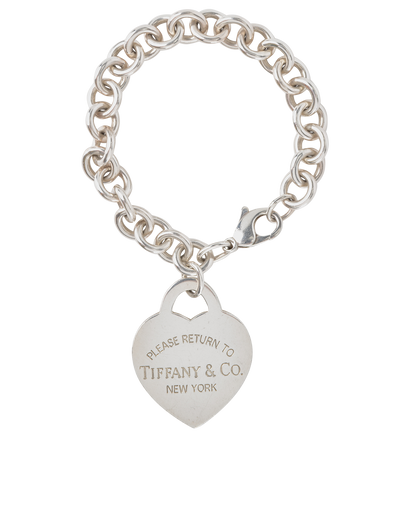 Tiffany XL Heart Tag Bracelet, front view