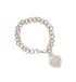 Tiffany Heart Tag Bracelet, &pound;140, Jewellery, Silver, Silver, Front view