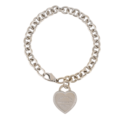 Tiffany & Co Heart RTT Bracelet, front view