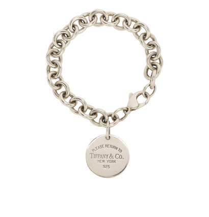 Tiffany & Co. Round Tag Bracelet, front view
