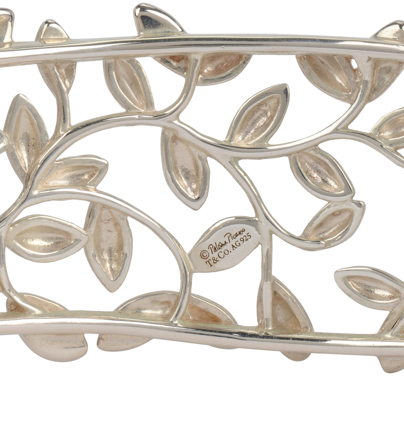 Tiffany & Co Paloma Picasso Olive Leaf Cuff, &pound;475, Jewellery, Silver, Sterling Silver, Other view