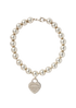 Tiffany & Co RTT Heart Tag Beaded Bracelet, front view