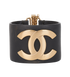 Chanel B18C CC Cuff Bracelet, front view