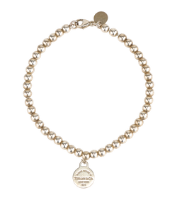 Tiffany & Co RTT Beaded Bracelet, Silver 925, DB, 2*