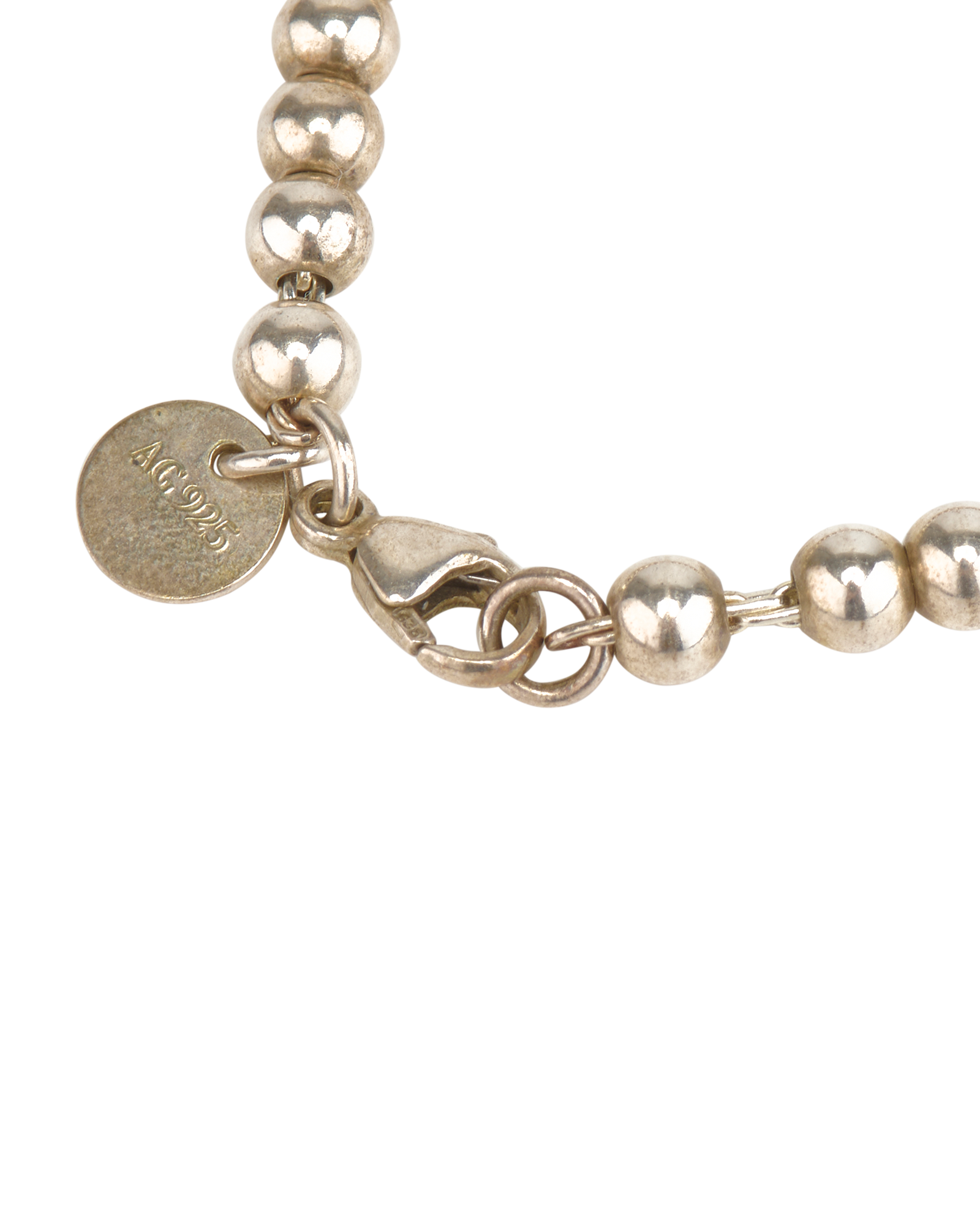 Tiffany & Co RTT Beaded Bracelet, &pound;160, Jewellery, Silver, Silver, Other view