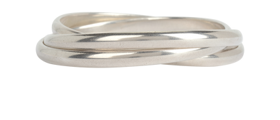 Tiffany & Co Triple Rolling Bracelet, front view