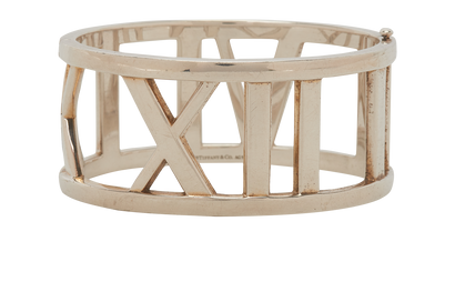 Tiffany Wide Atlas Bangle, £175, Jewellery, Silver, Sterling Silver, Front view