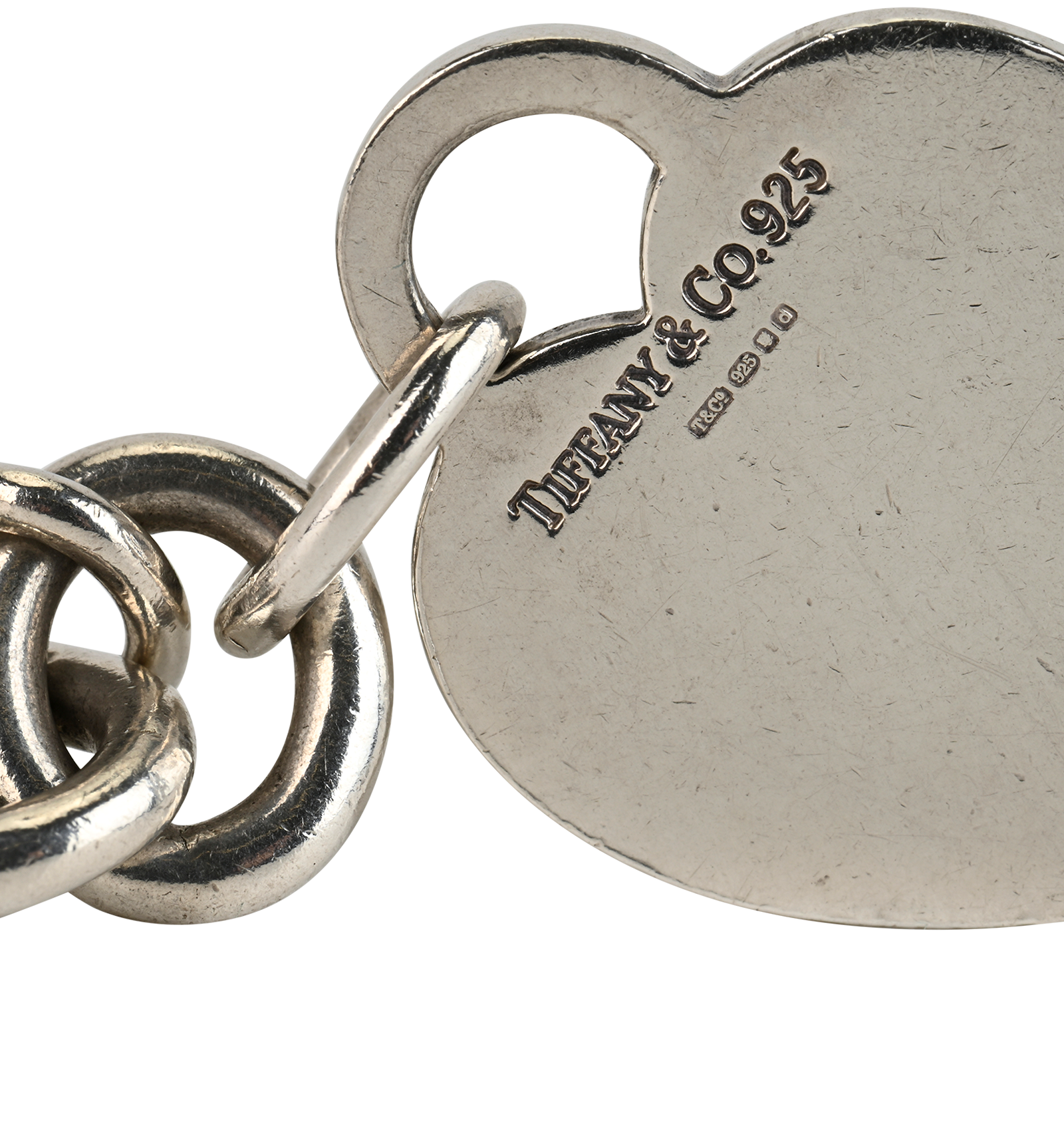 Tiffany & Co Heart Tag Bracelet, &pound;220, Jewellery, Silver, Sterling Silver, Other view