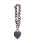 Tiffany Plain Heart Tag Bracelet, front view