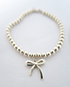 Tiffany Bow Bead Bracelet, front view