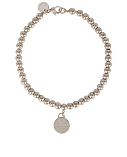 Tiffany Round Tag Bead Bracelet, front view