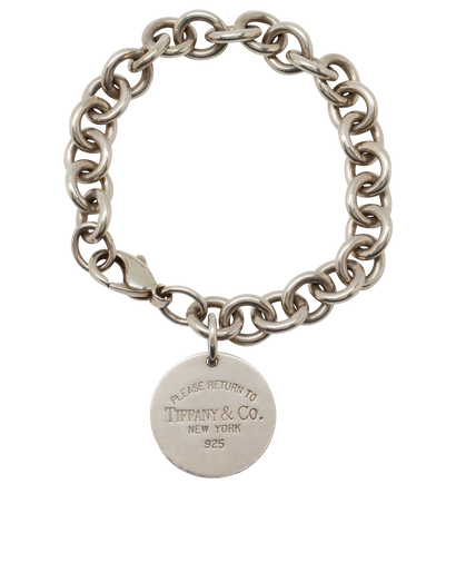 Tiffany & Co Round Return To Tiffany Tag Bracelet, front view