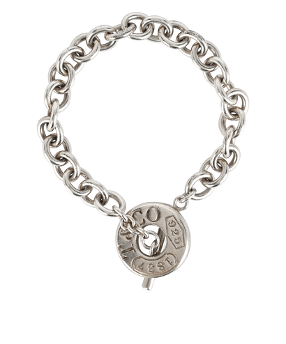 Tiffany & Co Chain Link Bracelet, &pound;195, Jewellery, Silver, Sterling Silver, Front view