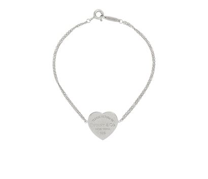Tiffany Return To Tiffany Large Heart Tag Bracelet, front view