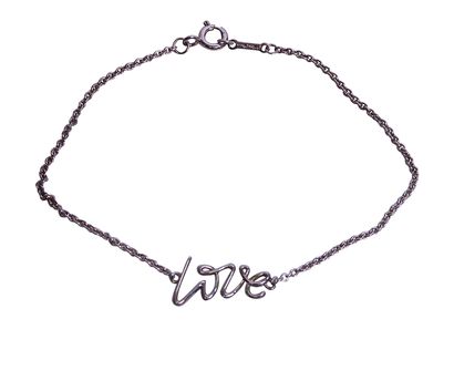 Tiffany Paloma's Graffiti Love Bracelet, front view