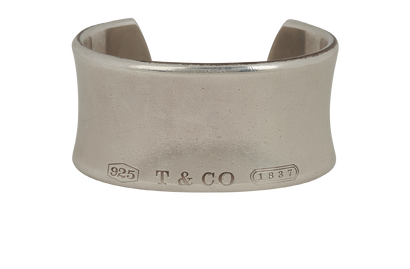 Tiffany & Co 1837 Cuff Bracelet, front view