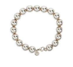 Tiffany&Co Silver Ball Bracelet, sterling silver, B/DB, 3*, 925