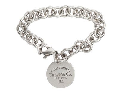 Tiffany Round Tag Bracelet, front view