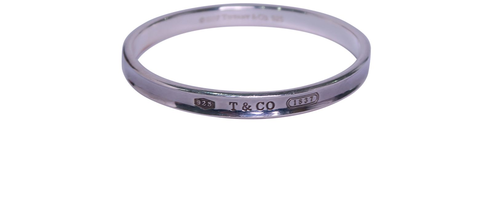 Tiffany & Co 1837 Bangle, &pound;100, Jewellery, Silver, Sterling Silver, Other view