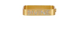 Tory Burch Bracelet 'Divine', Base Metal, Gold Brass Diamante, DC, 1*