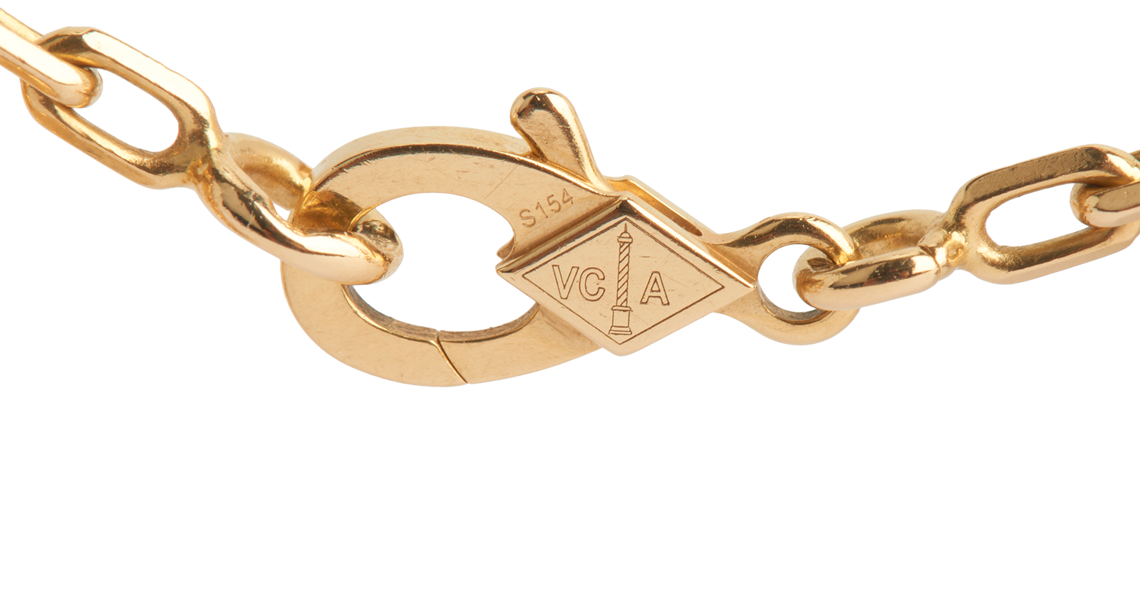 Van Cleef & Arpels Vintage Alhambra 5 Motifs Bracelet, &pound;3,900, Jewellery, Gold, Yellow Gold, Other view