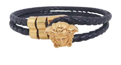 Versace Medusa Braided Bracelet, front view