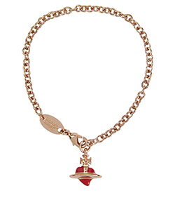 Vivienne Westwood ORB Bracelet, Gold Plated, Rose, DB, B, 3*