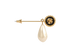 Chanel Clover Pin, front view