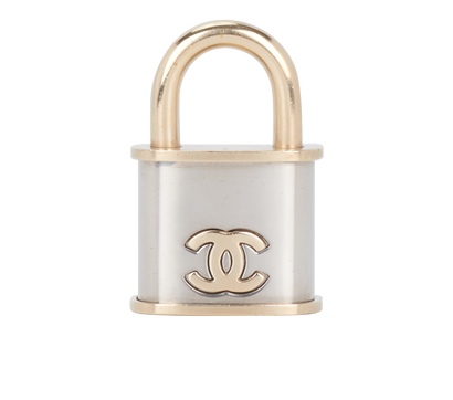 Chanel Padlock Brooch, &pound;350, Jewellery, Gold/Silver, Brass, Front view