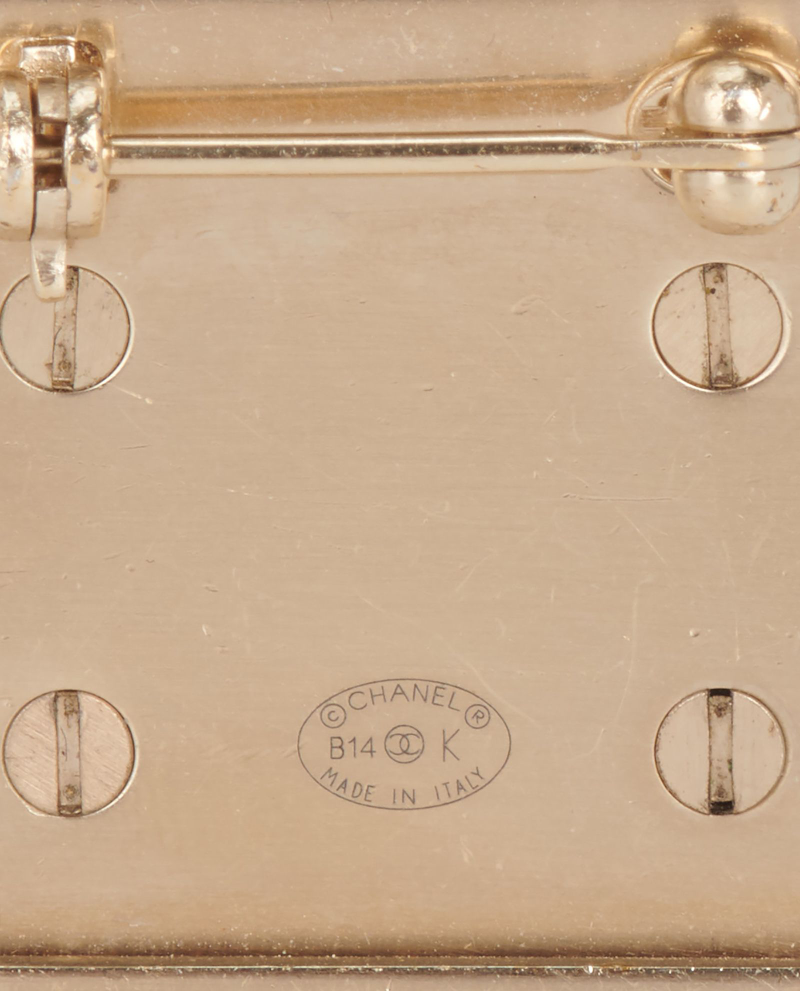 Chanel Padlock Brooch, &pound;350, Jewellery, Gold/Silver, Brass, Other view