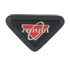 Prada Triangular Logo Pin, front view