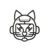 Chanel Cat Brooch, back view