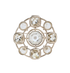 Chanel C17V Brooch, &pound;620, Jewellery, Silver, Brass, Front view