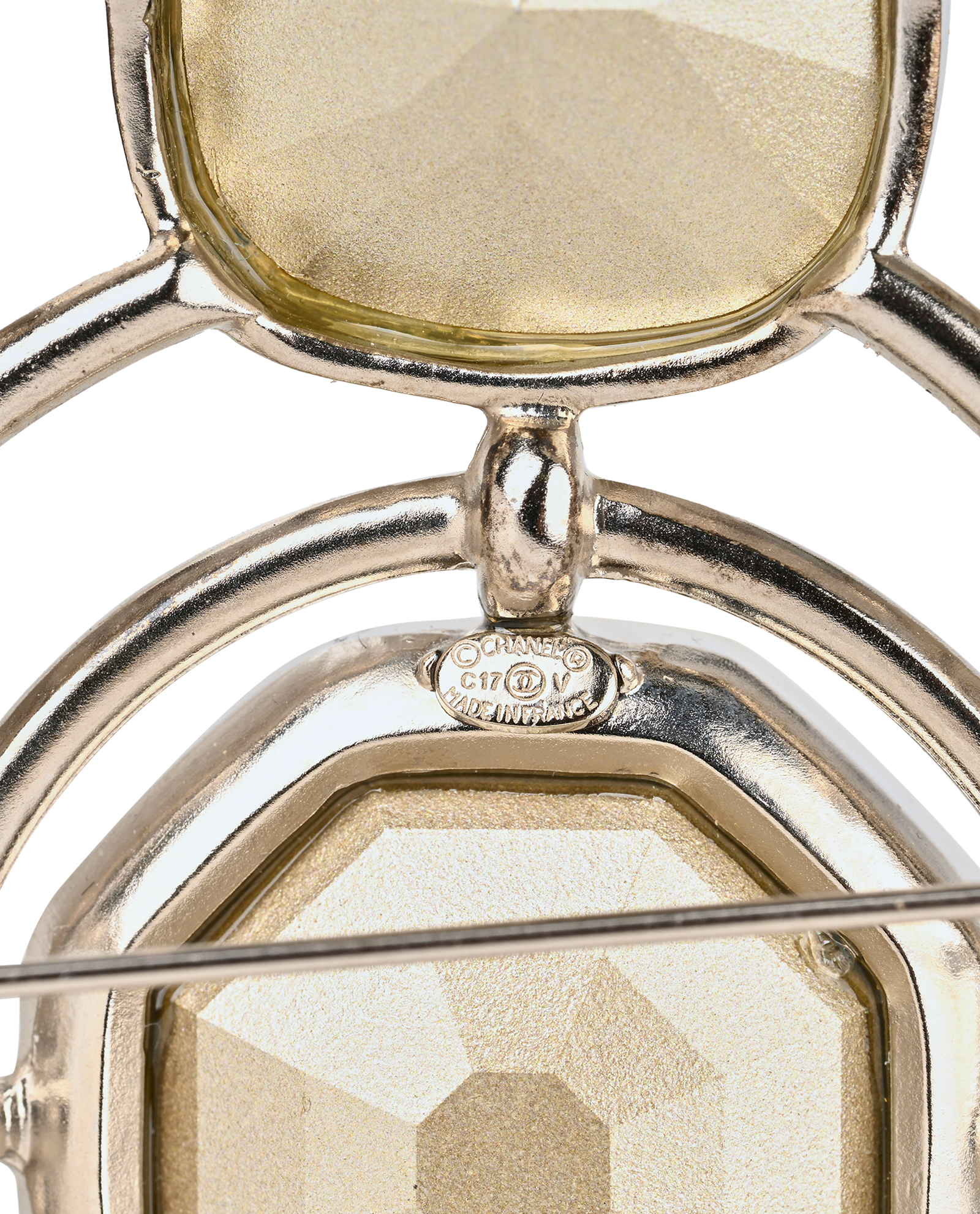 Chanel C17V Brooch, &pound;620, Jewellery, Silver, Brass, Other view