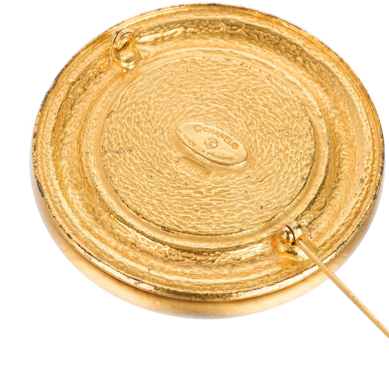 Chanel 31 Rue Cambon Brooch, &pound;310, Jewellery, Gold, Brass, Other view