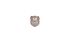 Chanel AW15 CC Coat Of Arms Pin, back view