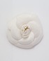 Chanel Camellia Pin Brooch, front view