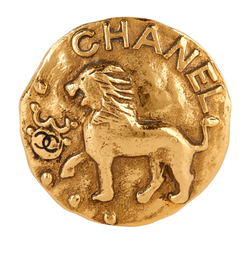 Chanel Vintage Lion Brooch