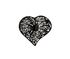 Chanel 2015 CC Heart Brooch, back view